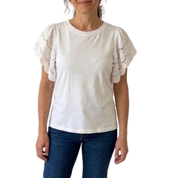 T-SHIRT DONNA MANICA CORTA SANGALLO FLORA 23718
&nbsp;