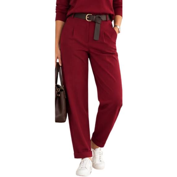 Pantalone donna punto Milano Flora 256005