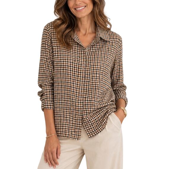 Camicia donna in flanellina Flora 26550
&nbsp;