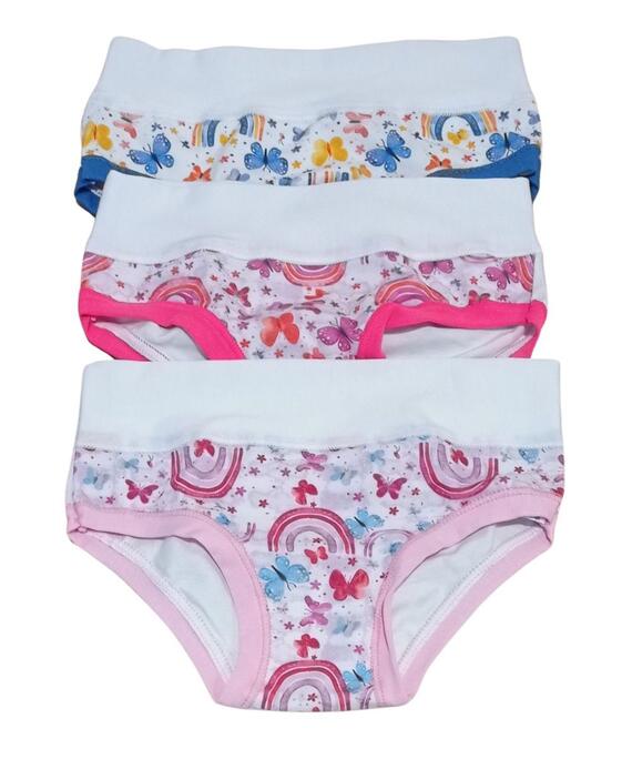 Slip bambina in cotone elasticizzato Emy B2936