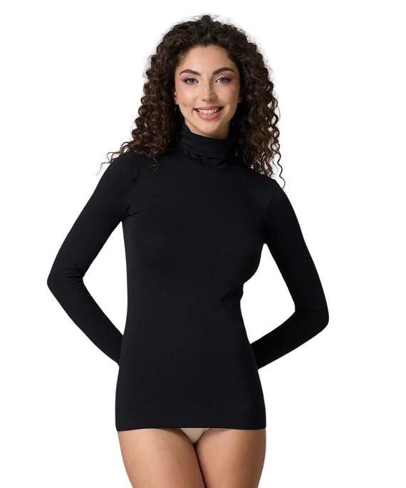 DOLCEVITA MANICA LUNGA COTONE ELASTICIZZATO JADEA 4267