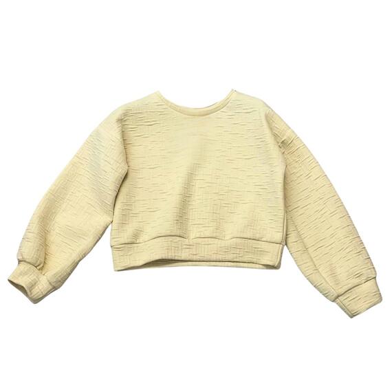 FELPA CROP DA RAGAZZA INDIFFERENT 31945