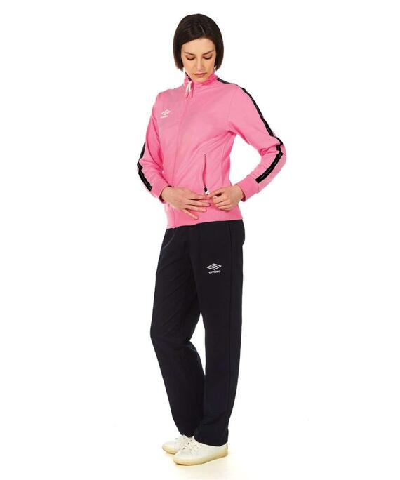 Tuta donna primaverile in cotone garzato con zip Superga 32238