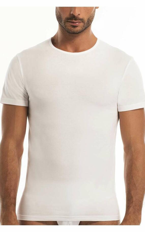 T-shirt uomo in cotone bielastico Garda 3474