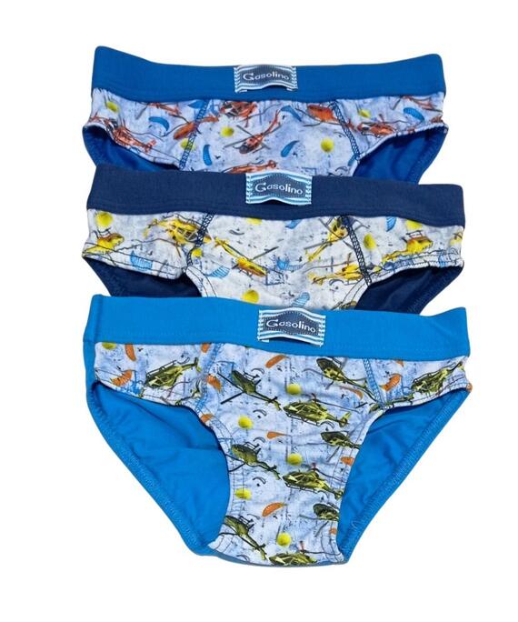 Slip bambino in cotone elasticizzato Gasolino U3783