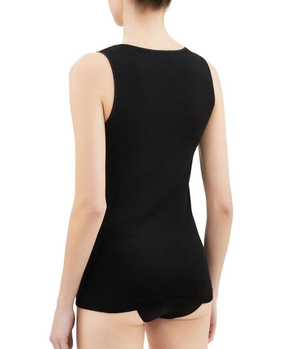 Canottiera donna a spalla larga lana e cotone Ragno Sintonia 072452 SL