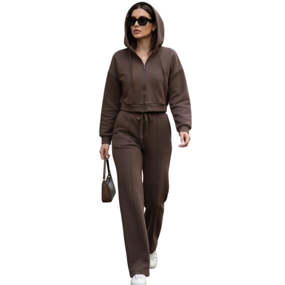 Women's Crop Sweatshirt Tracksuit Pigiamiamoci PK1405
