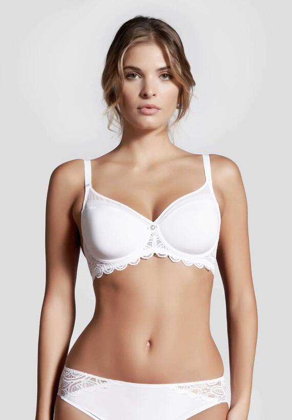 Unlined bra with underwire in micro and lace Lepel Belseno Soiree 481 Coppa C D E