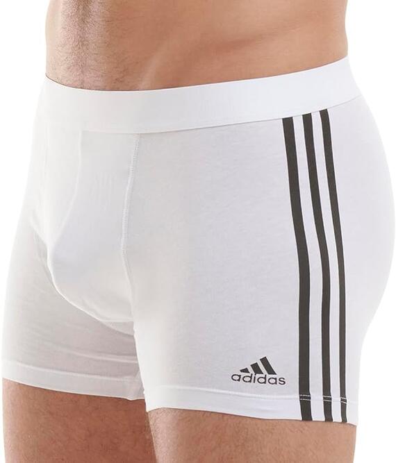Men's boxer shorts in stretch cotton Adidas 4A2M02 TRI-PACK