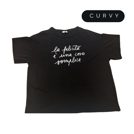 T-SHIRT OVER DONNA MANICA CORTA FLORA CURVY 82868
&nbsp;