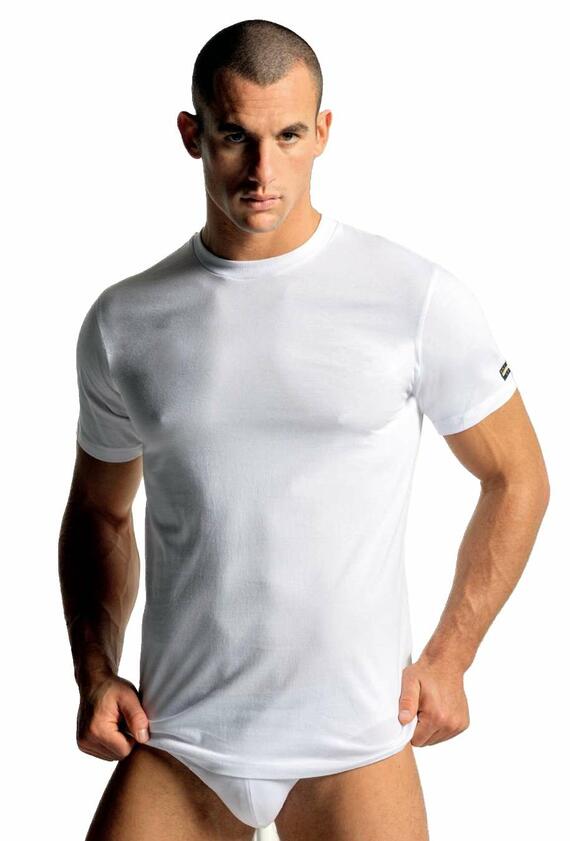 Men's plus size t-shirt with crew neck Navigare 513 Plus