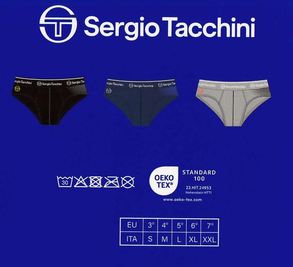 Men's briefs in stretch cotton Sergio Tacchini 7007S