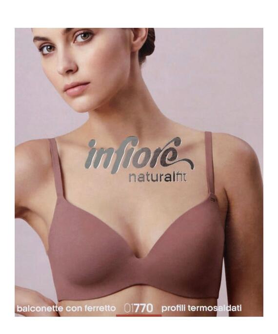Balconcino imbottito in cotone elasticizzato Naturalfit Infiore 770