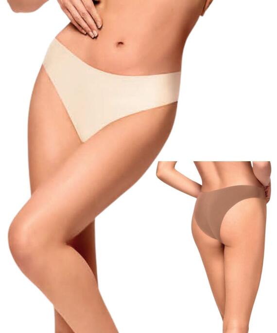 Slip donna taglio vivo in cotone elasticizzato Naturalfit Infiore 777