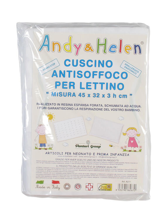 CUSCINO ANTISOFFOCO PER LETTINO ANDY&HELEN A011