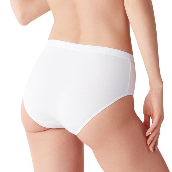 Женские трусики-миди из эластичного хлопка, модель Cotonella 8126 - 2 пары.