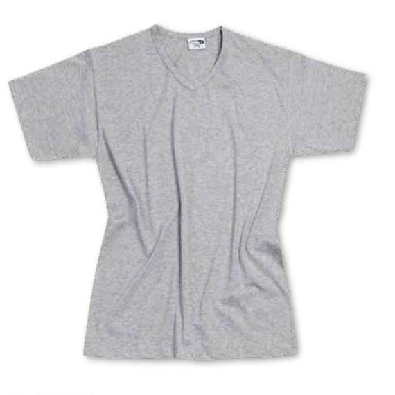 T-shirt unisex in cotone con scavo a V Effepi 864 COLORATO