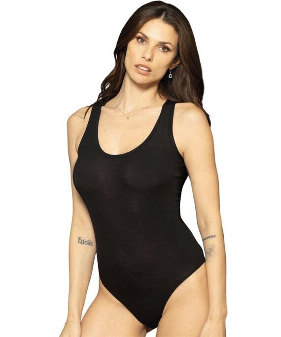 Body donna a spalla larga in bamboo Magic Dream 9048
