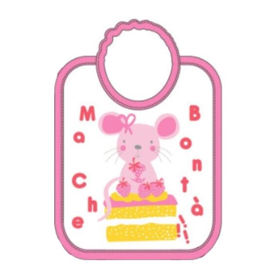 BAVETTA&nbsp;DA BAMBINA IN SPUGNA PLASTIFICATA CON ELASTICO 28x36&nbsp;ELLEPI AD9576