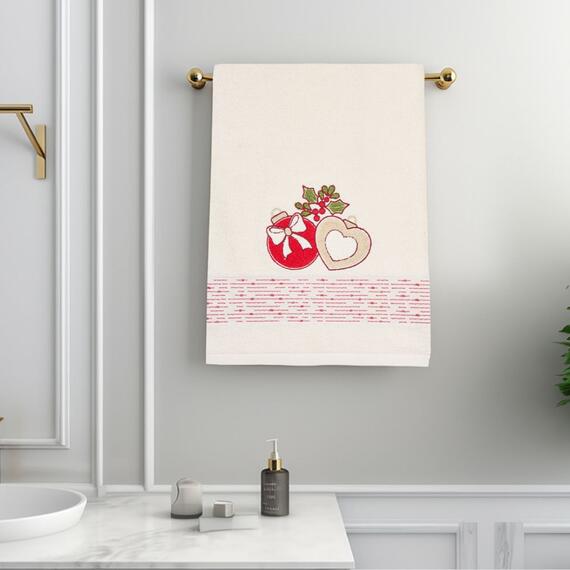 НАБОР ИЗ 2 РОЖДЕСТВЕНСКИХ МАХРОВЫХ ПОЛОТЕНЦИЙ VINGI AURORA