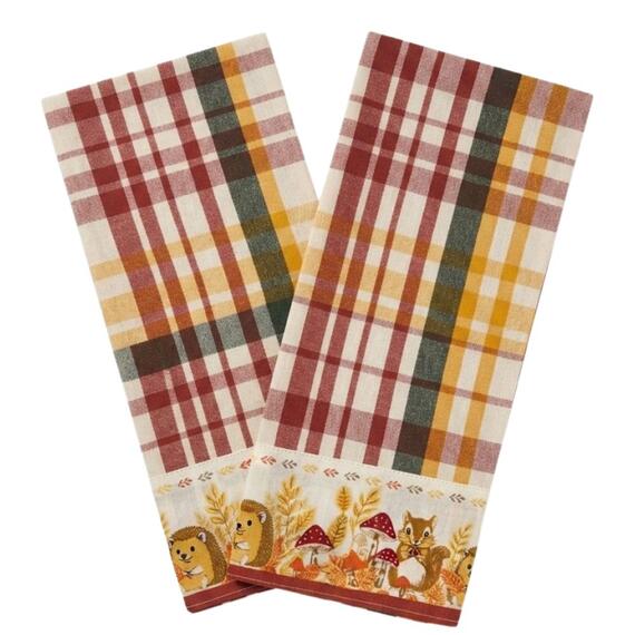 Set 2 strofinacci da cucina Maison Sophie Autumn Squirrel 45X65
&nbsp;