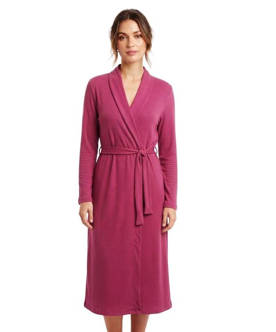 Vestaglia donna in jersey di cotone caldo Moquette Farfalla