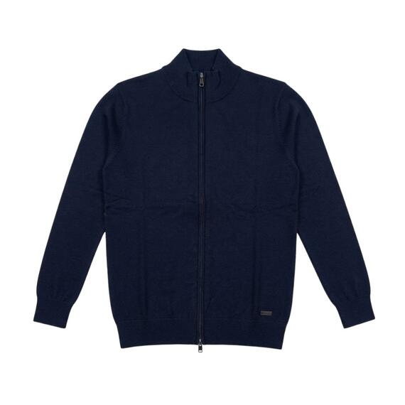 Cardigan uomo a collo alto fullzip Baci&Abbracci 460006