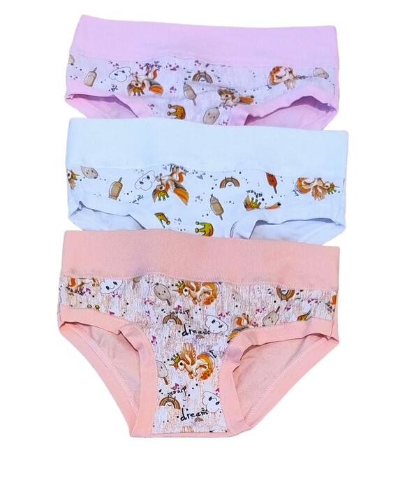 Emy B2950 stretch cotton boxer briefs for girls