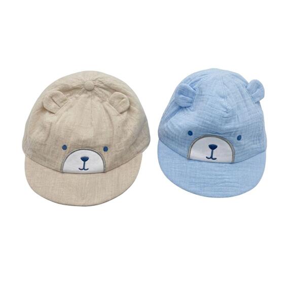 CAPPELLINO NEONATO CON VISIERA ORSETTO ELLEPI BH8010
&nbsp;