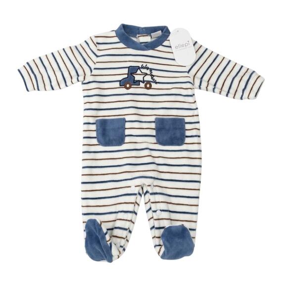 Tutina neonato in ciniglia Ellepi BQ3491
&nbsp;