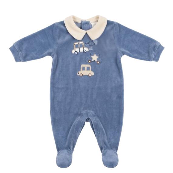 Tutina neonato in ciniglia Ellepi BQ3492
