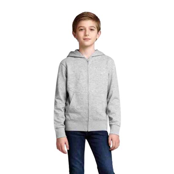 Felpa con cappuccio da bambino BSK333 felpata