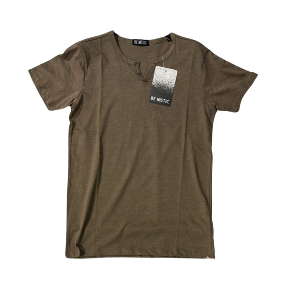 T-SHIRT UOMO FIAMMATA SCOLLO A V BE MISTIC C3028