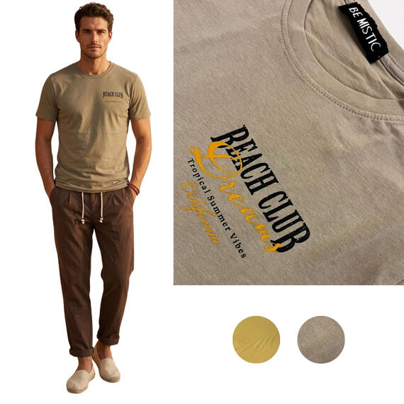 T-SHIRT UOMO STAMPATA BE MISTIC 31184