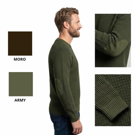 MAGLIONE UOMO MISTO LANA BE MISTIC 513