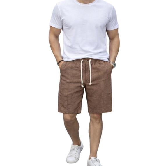 BERMUDA UOMO EFFETTO LINO FIAMMATO BE MISTIC 611