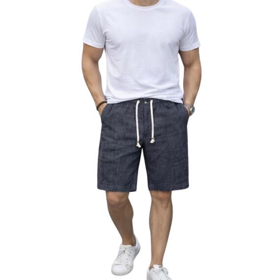 BERMUDA UOMO EFFETTO LINO FIAMMATO BE MISTIC 611