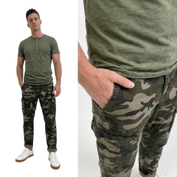 BE MISTIC 34664 MILITARY CARGO PANTS WITH POCKETS