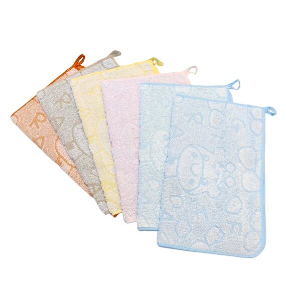 Asciugamano bambini in spugna con tela aida 40x50 Bubab&ugrave; ASC273