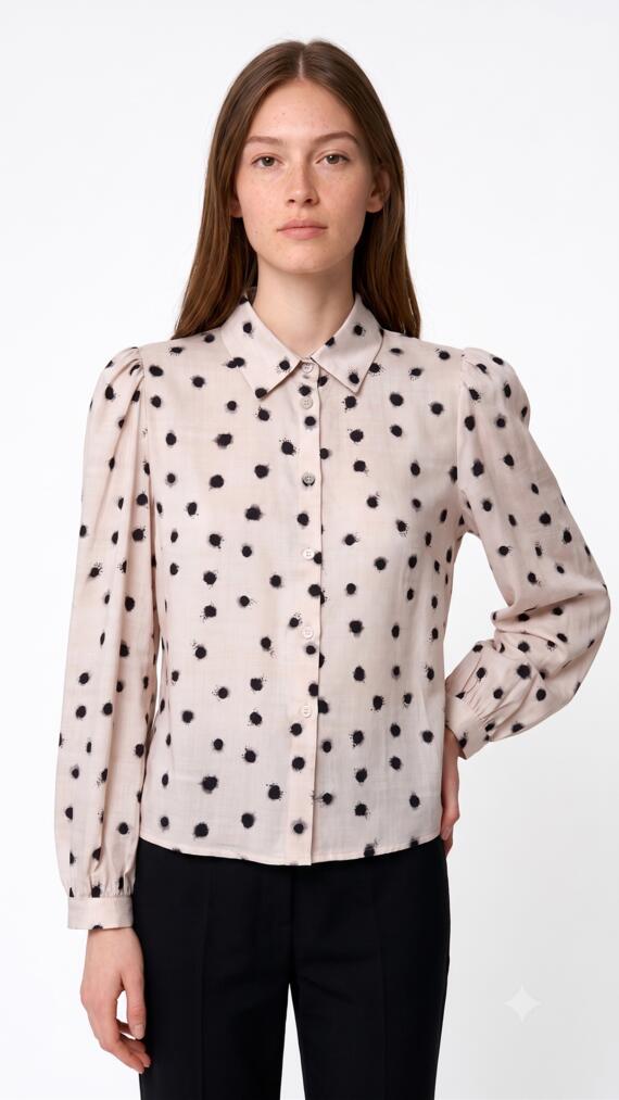 Camicia effetto raso pois Fiorenza Amadori C1673F4