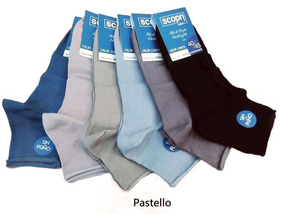 Short men's loose socks in elasticated thread Discover Calze Clip