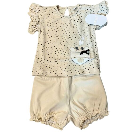 COMPLETO CORTO NEONATA ELLEPI CO5327