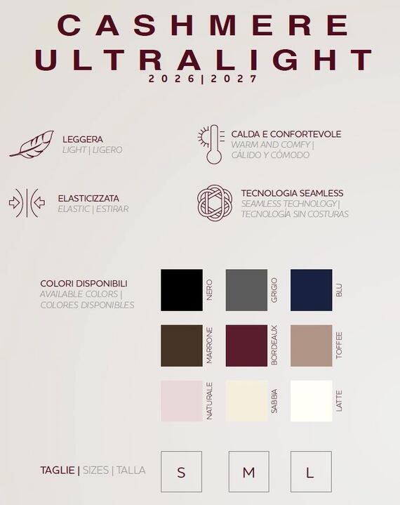 a costeMaglia donna a manica lunga in cashmere ultralight Prisco Cash COSTA