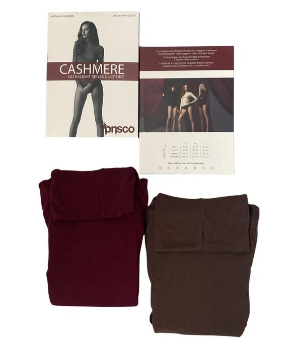 a costeMaglia donna a manica lunga in cashmere ultralight Prisco Cash COSTA