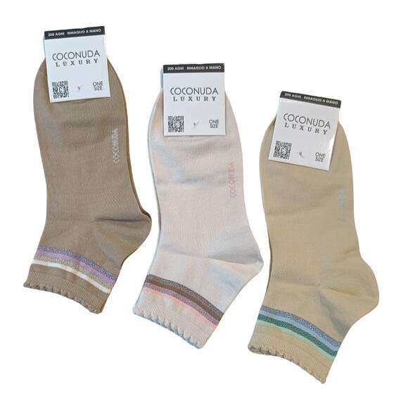 COCONUDA LUXURY WOMEN'S SHORT SOCKS