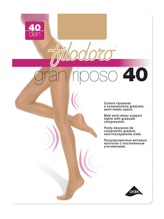 WOMEN'S RESTING TIGHTS FILODORO GRAN RIPOSO 40