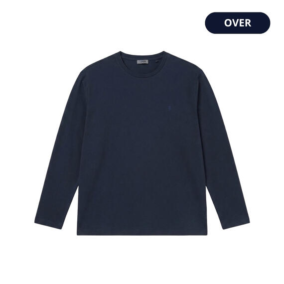 T-shirt uomo over a manica lunga Coveri OTJ2226 3-6XL
