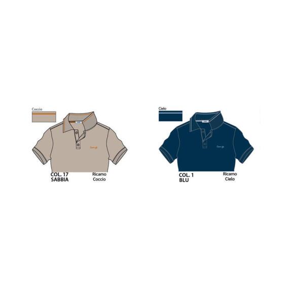 POLO HERREN KURZARM JERSEY BAUMWOLLE COVERI MOVING PCQ103