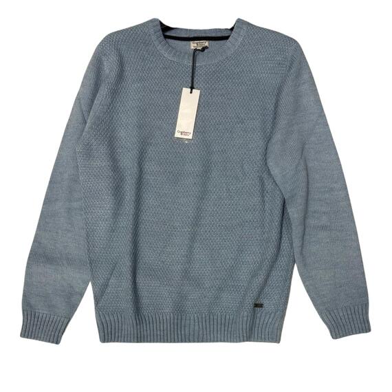 MAGLIONE GIROCOLLO UOMO IN PUNTO RISO CRANBERRY 20026 