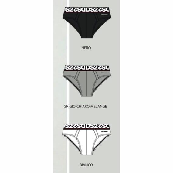 Slip uomo in cotone elasticizzato DS2 DSU0108